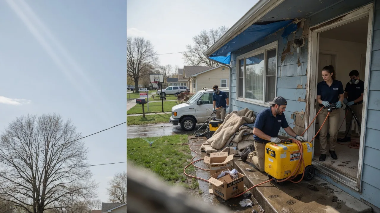 Basement Flood Cleanup in Blaine, KY near me